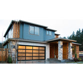 Warren Customized Modern Design Remote Control Garage Doors Aluminum Anti-theft Garage Door